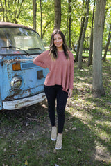Sophia Slouchy Sweater Ginger