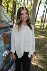 Sophia Slouchy Sweater Cream