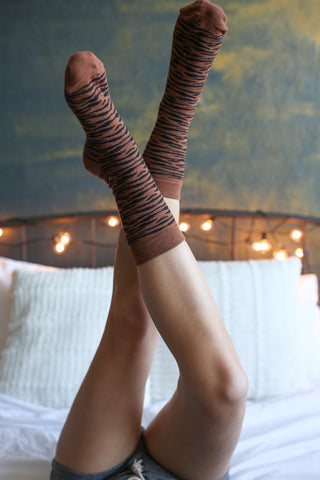Tiger Striped Socks
