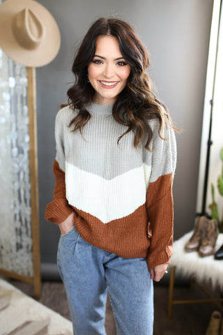 Kimbra Chevron Sweater