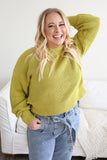 Layla Lime Sweater