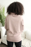 Kellan Criss Cross Pullover Almond