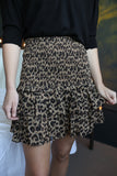 Pippa Leopard Skirt