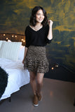 Pippa Leopard Skirt